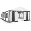 PVC Palapinė - Paviljonas Zeltpro 5 x 8 Baltas/Pilkas