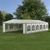 PVC Palapinė - Paviljonas Zeltpro 6 x 12 Baltas/Pilkas