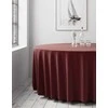 Restly Apvali staltiesė Bordo D290