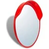 Sferinis kelio veidrodis d45 cm Eurostal Raudonas