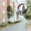Sferinis kelio veidrodis d45 cm Eurostal Raudonas