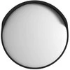 Sferinis kelio veidrodis d80 cm Eurostal Juodas