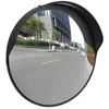 Sferinis kelio veidrodis d80 cm Eurostal Juodas