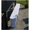 Tamprus suolo užvalkalas Restly Baltas 180x28x43