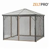 Tinkleliai nuo uodų (4 sienos) skirtos Lauko Pavėsinei Zeltpro Deluxe 300x300 Ruda