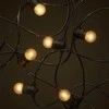 Tonro Lauko girlianda (LED lemputės) 10 m Glow juoda Matinė