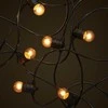 Tonro Lauko girlianda (LED lemputės) 150 m Glow juoda