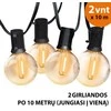 Tonro Lauko girlianda (LED lemputės) 20 m Elegance