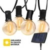 Tonro Lauko girlianda su saulės baterija (LED) Elegance