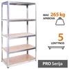 Tonro Sandėliavimo lentynos stelažai 180x90x45 PRO (2 vnt)