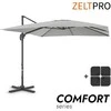 Zeltpro Lauko skėtis su padu Comfort Light Pilkas
