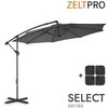 Zeltpro Lauko skėtis su padu Select Antracito
