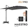 Zeltpro Lauko skėtis su padu (užvalkalas dovanų) Maestro Antracito