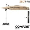 Zeltpro Lauko skėtis su užvalkalu Comfort Taupe