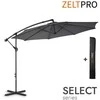 Zeltpro Lauko skėtis su užvalkalu Select Antracito
