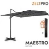 Zeltpro Lauko skėtis (užvalkalas dovanų) Maestro Antracito
