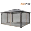 Zeltpro Tinklelis nuo uodų skirtas Lauko Pavėsinei Zelptro Deluxe 300x400 Ruda