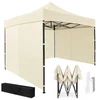 Automatinė sodo palapinė 3x3 m smėlio spalvos MultiGarden