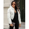 Balta žieminė moteriška striukė Jenner