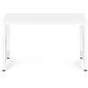 Baltas kompiuterinis/mokyklinis stalas 120x60 cm ModernHome