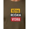 Chaki marškinėliai Tėtis reiškia viską