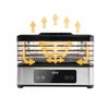Didelis maisto džiovintuvas grybams, vaisiams ir daržovėms „IDEAL INOX“ + konvekcija 400 W + laikmatis