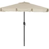 Didelis rusvas stačiakampis sodo skėtis 200 x 130 cm Multigarden