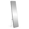 Modernhome Didelis stovimas veidrodis su siauru rėmu, 148 cm