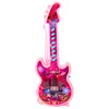 Lean Toys Vaikiška žaislinė gitara su melodijomis ir solmizacijos diapazonu, 29x10.5x2 cm