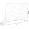 Futbolo vartai su tinklu 180 x 122 cm MOVEPRO