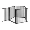 Apsauginė tvorelė, 60 cm, metalinė, juoda, ECOTOYS
