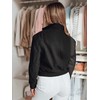 Juoda moteriška oversize bomber striukė Milina