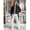 Juoda moteriška oversize bomber striukė Milina