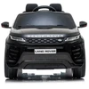 Juodas akumuliatorinis automobilis Range Rover Evoque
