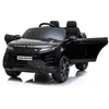 Juodas akumuliatorinis automobilis Range Rover Evoque