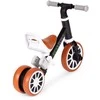 2in1 dviratis su pedalais ir bėgimo funkcija, juodas – ECOTOYS