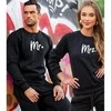 Juodas megztinis Mr&Mrs