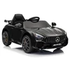 Juodas Mercedes GTR akumuliatorinis automobilis