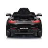 Juodas Mercedes GTR akumuliatorinis automobilis