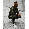 Juodas spalvos vyriškas sportinis komplektas Ronex