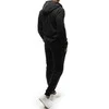Juodas vyriškas sportinis kostiumas Pazar
