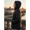 Juodos spalvos moteriška striukė Camil