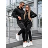 Juodų veliūrinių komplektų rinkinys Minel