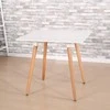 Modernhome Modern wooden square kitchen table 80x80 cm