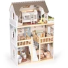Medinis lėlių namelis 3 aukštų ECOTOYS