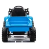 Mėlynas elektrinis traktorius BW-X002A su kaušu