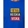 Mėlyni marškinėliai Tėtis reiškia viską