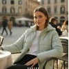 Mėtinės spalvos moteriška striukė Alin