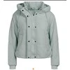 Mėtinės spalvos moteriška striukė Grand
