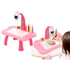 Lean Toys Mini Projektorius Piešimo Robotas 2in1 Rožinis